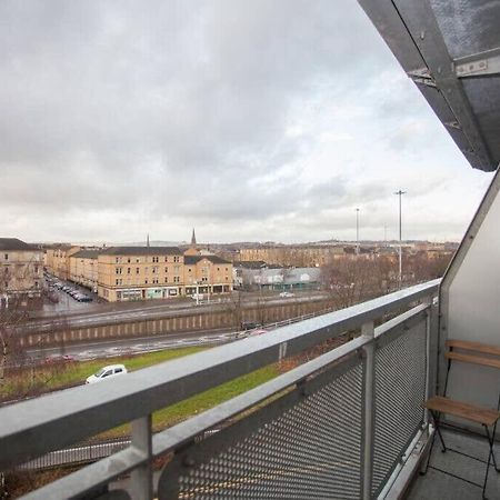 Beautiful Flat With Panoramic Views Over The City Glasgow Esterno foto