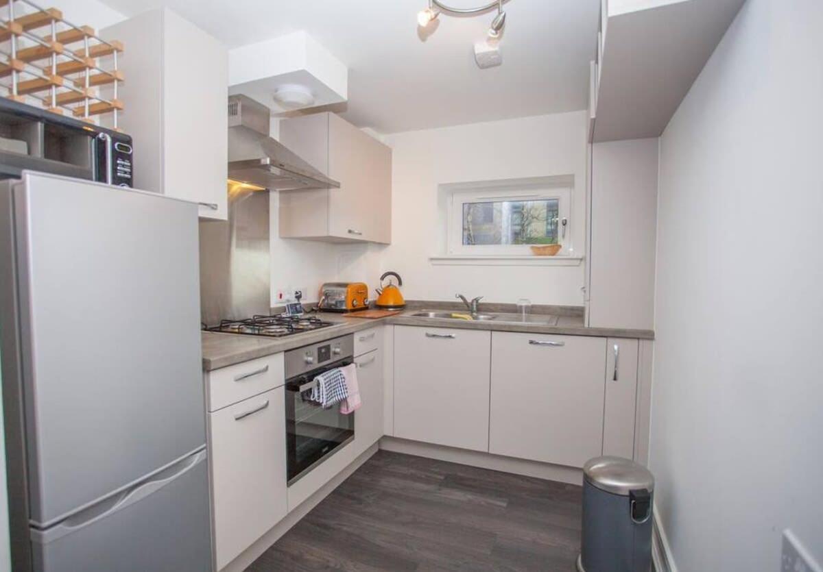 Beautiful Flat With Panoramic Views Over The City Glasgow Esterno foto